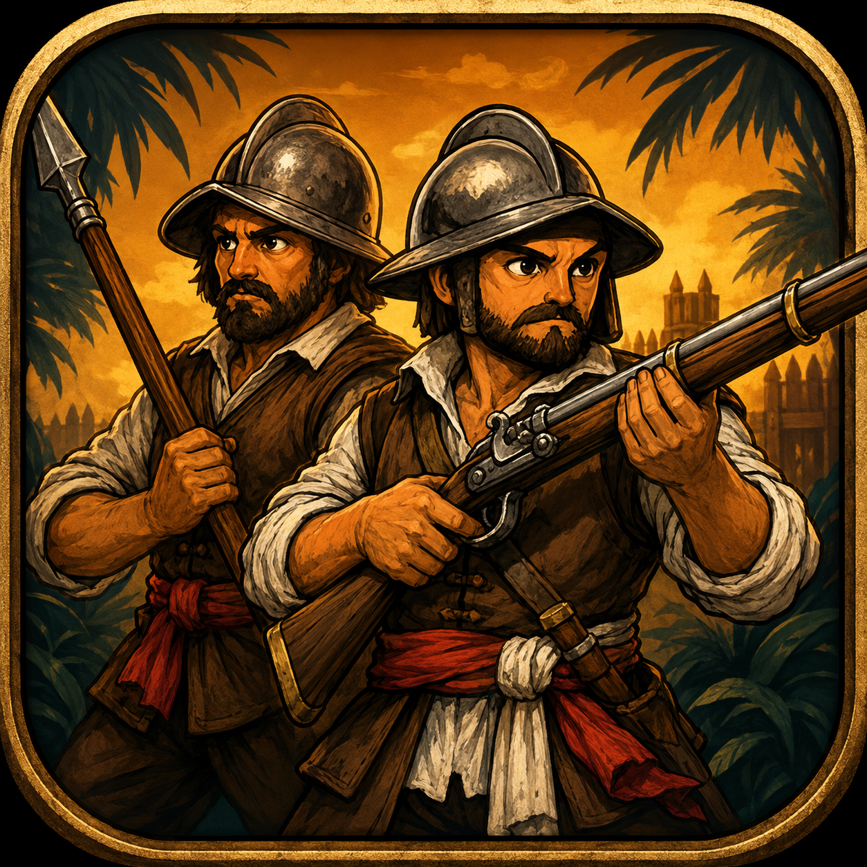 Maravese pikeman and musketeer